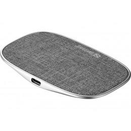 Sandberg Wireless Charger Deck 15W Universaali Alumiini, Harmaa USB Langaton lataaminen Sisätila
