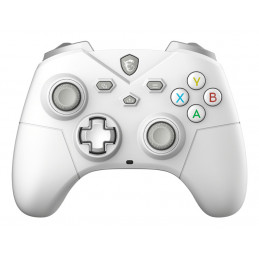 MSI FORCE GC300 WIRELESS WHITE Valkoinen USB 2.0 Pad-ohjain Analoginen PC