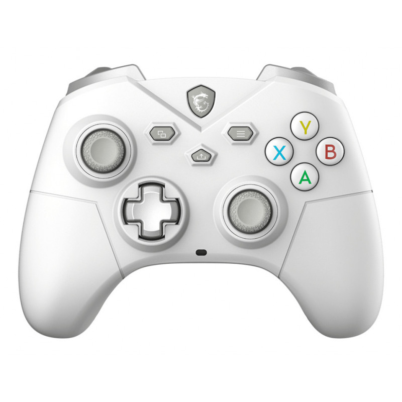 MSI FORCE GC300 WIRELESS WHITE Valkoinen USB 2.0 Pad-ohjain Analoginen PC