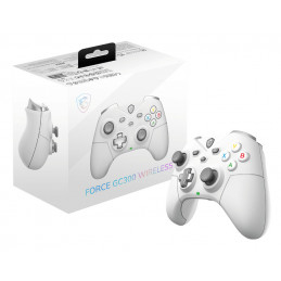 MSI FORCE GC300 WIRELESS WHITE Valkoinen USB 2.0 Pad-ohjain Analoginen PC