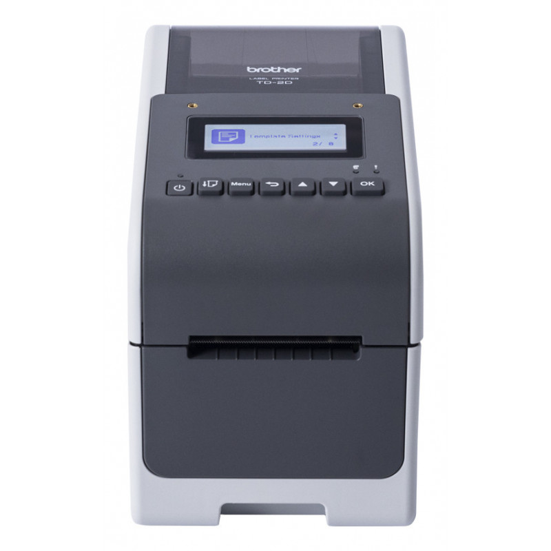 Brother TD-2350D203 etikettitulostin Suoralämpö 203 x 203 DPI 152 mm s Langallinen & langaton Ethernet LAN Wi-Fi Bluetooth