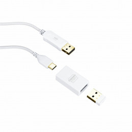 CHERRY XTRFY CX-M68W-WHITE hiiri Pelaaminen Langaton RF 26000 DPI