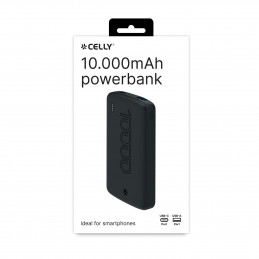 Celly PBE10000EVOBK akku- ja paristolaturi Litium 10000 mAh musta