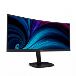 Philips 3000 series 34B2U3600C 00 tietokoneen litteä näyttö 86,4 cm (34") 3440 x 1440 pikseliä Wide Quad HD LCD musta