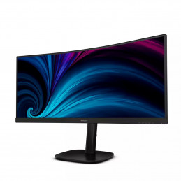 Philips 3000 series 34B2U3600C 00 tietokoneen litteä näyttö 86,4 cm (34") 3440 x 1440 pikseliä Wide Quad HD LCD musta