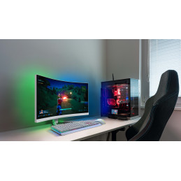 Philips 34M2C5501A 00 tietokoneen litteä näyttö 86,4 cm (34") 3440 x 1440 pikseliä Wide Quad HD LCD Valkoinen