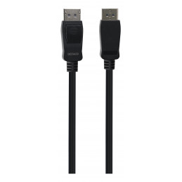 Deltaco DP8K-1030-LSZH DisplayPort-kaapeli 3 m musta