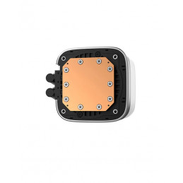 DeepCool LP240 Tietokonekotelo, Suoritin All-in-one-nesteenjäähdytin 12 cm Valkoinen 1 kpl