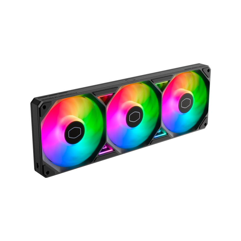 Cooler Master SickleFlow Edge 360 ARGB Tietokonekotelo Tuuletin 12 cm musta 1 kpl