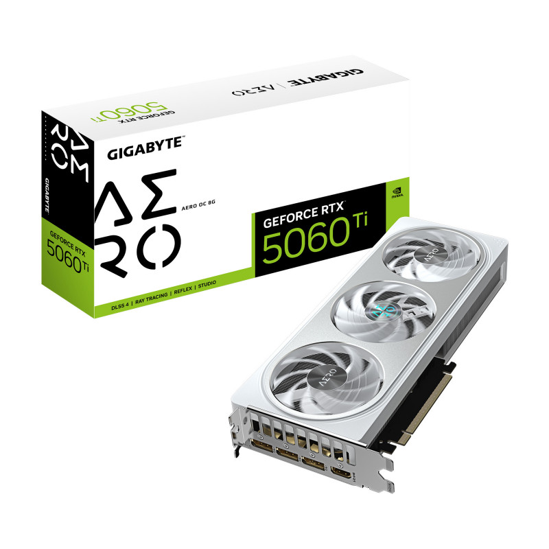 GIGABYTE GeForce RTX 5060 Ti AERO OC 8G NVIDIA 8 GB GDDR7