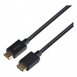 Deltaco HU-40-LSZH HDMI-kaapeli 4 m HDMI-tyyppi A (vakio) musta