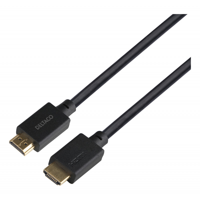 Deltaco HU-40-LSZH HDMI-kaapeli 4 m HDMI-tyyppi A (vakio) musta
