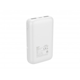 Deltaco Power bank 10 000 mAh, 2x USB-A, 1x USB-C