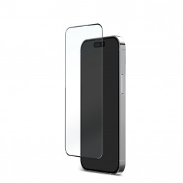 Deltaco Näytönsuoja iPhone 15 Prolle, karkaistua lasia, 2.5D, kovuusaste 9H, oleofobinen