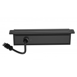 Deltaco OFFICE Under-desk Outlet angled,5 outlet,1x21W A+C USB,GST18