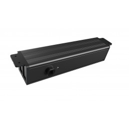 Deltaco OFFICE Under-desk Outlet angled,5 outlet,1x21W A+C USB,GST18