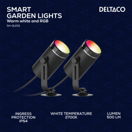 Deltaco Gardenlight Kit,2pcs