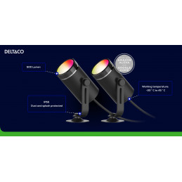 Deltaco Gardenlight Kit,2pcs