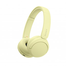 Sony WHCH520Y.CE7 kuulokkeet ja kuulokemikrofoni Langaton Pääpanta Puhelut Musiikki USB Type-C Bluetooth Keltainen