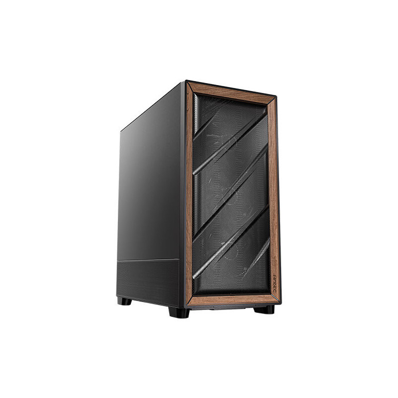 Antec FLUX SE Midi Tower musta, Puu