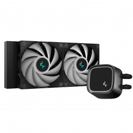 DeepCool LE520 Suoritin All-in-one-nesteenjäähdytin 12 cm musta 1 kpl