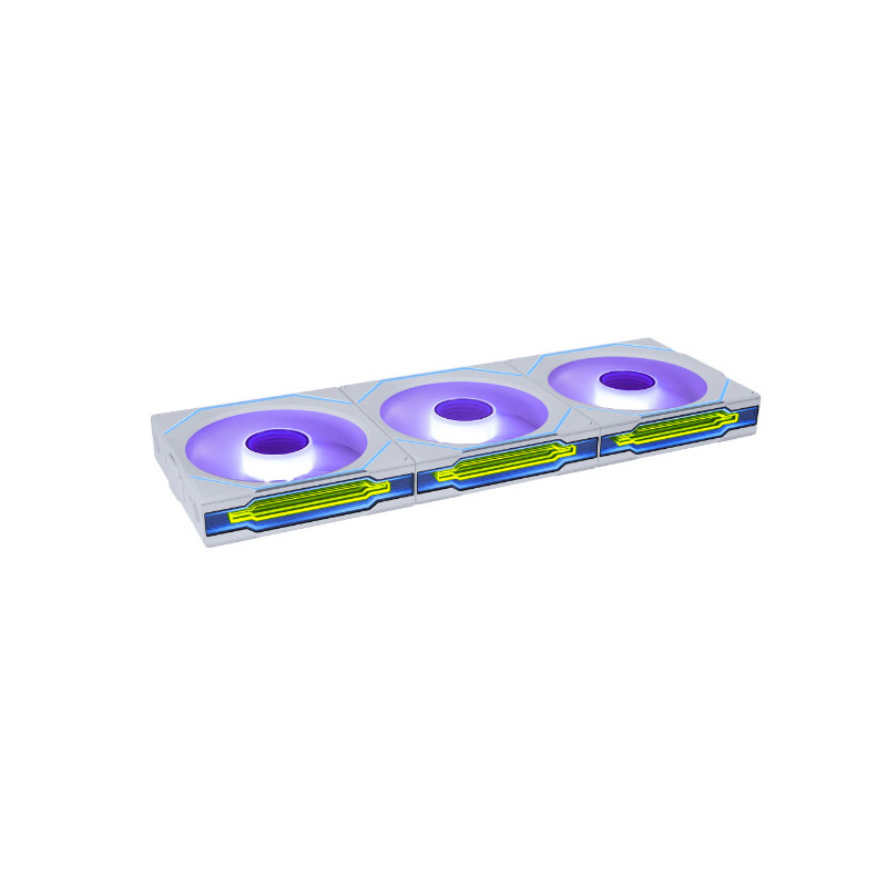 Lian Li Uni Fan SL-INF WIRELESS 120 Tietokonekotelo All-in-one-nesteenjäähdytin 12 cm Valkoinen