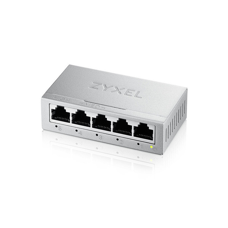 Zyxel GS-105BV5-EU0101F verkkokytkin Hallitsematon L2 Gigabit Ethernet (10 100 1000)