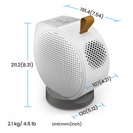BenQ GV50 Vakioprojektori 500 ANSI lumenia DLP 1080p (1920x1080) Valkoinen