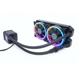 Alphacool Eisbaer Aurora 240 Suoritin All-in-one-nesteenjäähdytin 12 cm musta 1 kpl