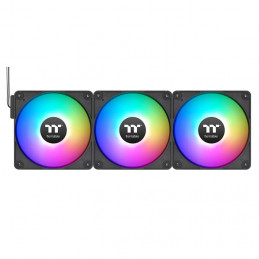 Thermaltake CL-F193-PL14SW-A Tietokoneen jäähdytysjärjestelmä Tietokonekotelo Tuuletin 14 cm musta 3 kpl