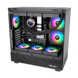 Thermaltake CL-F193-PL14SW-A Tietokoneen jäähdytysjärjestelmä Tietokonekotelo Tuuletin 14 cm musta 3 kpl