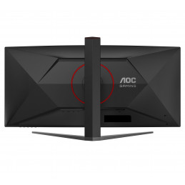 AOC G4 CU34G4 tietokoneen litteä näyttö 86,4 cm (34") 3440 x 1440 pikseliä Wide Quad HD LED musta, Punainen