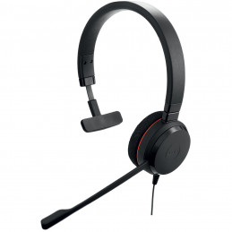 Jabra Evolve 20 Kuulokkeet Langallinen Pääpanta Toimisto puhelukeskus USB Type-C   USB Type-A musta