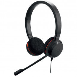 Jabra Evolve 20 Kuulokkeet Langallinen Pääpanta Toimisto puhelukeskus USB Type-C   USB Type-A musta