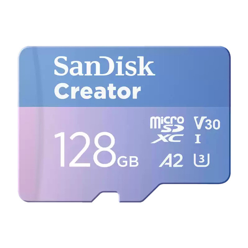 SanDisk Creator 128 GB MicroSDXC UHS-I Luokka 10