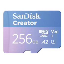 SanDisk Creator 256 GB MicroSDXC UHS-I Luokka 10