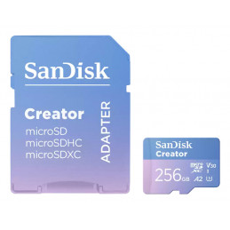 SanDisk Creator 256 GB MicroSDXC UHS-I Luokka 10