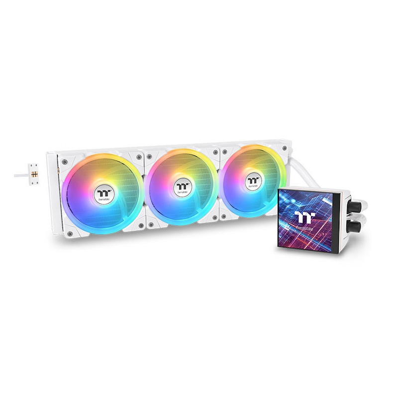 Thermaltake MAGFloe 360 Ultra ARGB Suoritin All-in-one-nesteenjäähdytin 12 cm Valkoinen 1 kpl