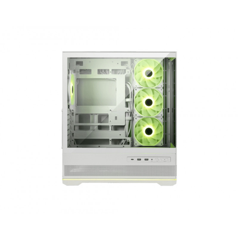 MSI MAG PANO 110R PZ WHITE tietokonekotelo Midi Tower Valkoinen