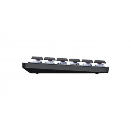 Logitech 920-010753 näppäimistö Office RF Wireless + Bluetooth QWERTY Pohjoismainen Grafiitti, Harmaa