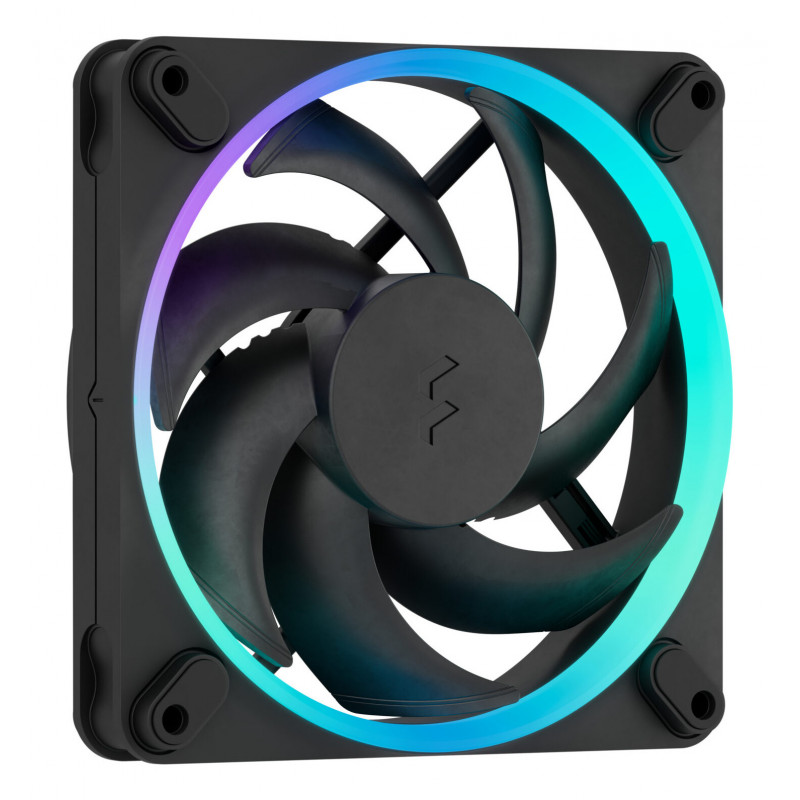 Fractal Design Momentum 12 RGB Tietokonekotelo Tuuletin 12 cm musta 3 kpl