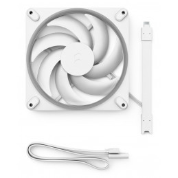 Fractal Design Momentum 14 RGB Tietokonekotelo Tuuletin 14 cm Valkoinen 1 kpl