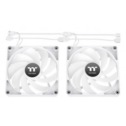 Thermaltake CT120 Reverse ARGB Tietokonekotelo Tuuletin 12 cm Valkoinen 2 kpl