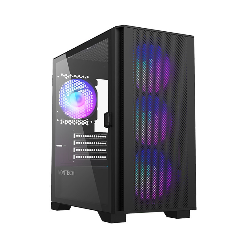 Montech Air 100 ARGB Mini Tower musta