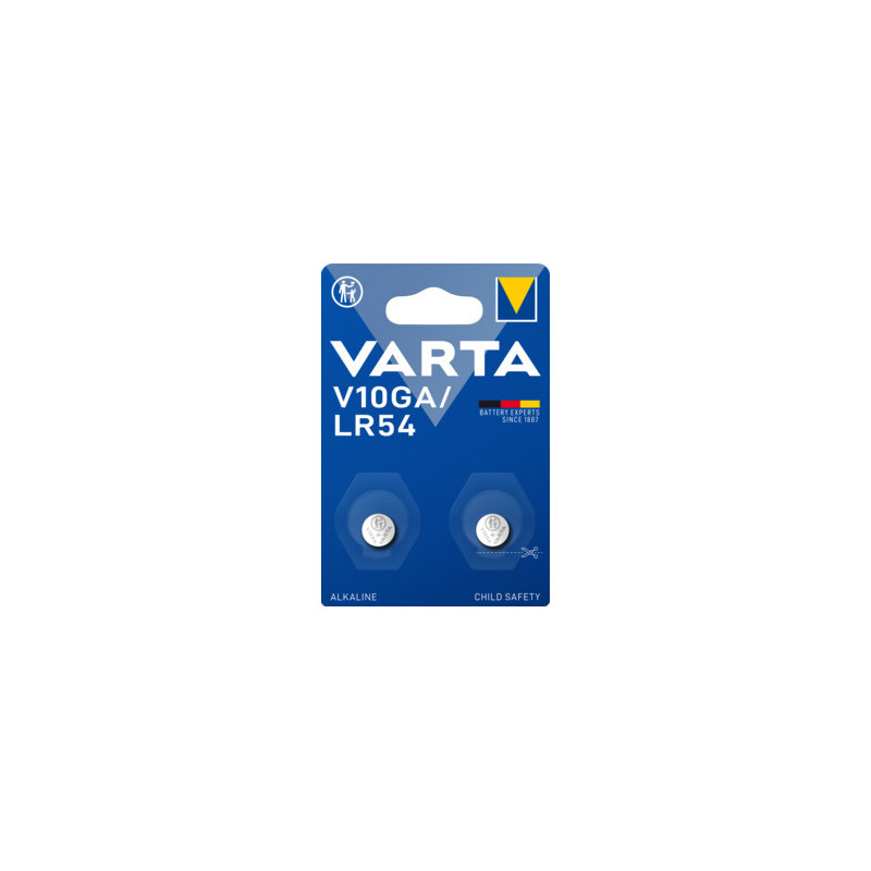 Varta V10GA Kertakäyttöinen akku LR54 Alkali