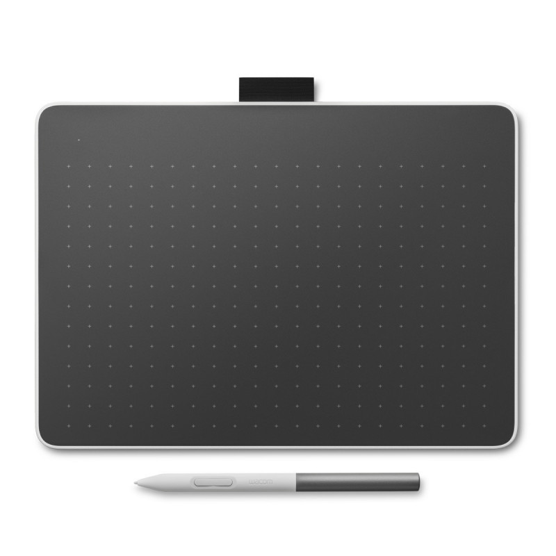 Wacom Intuos One Small piirtopöytä Harmaa, Valkoinen 152 x 95 mm USB Bluetooth