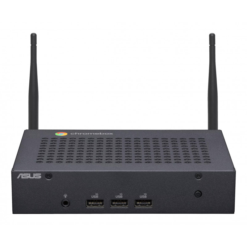 ASUS Chromebox CF40-BC012UN Intel® Celeron® N N4500 8 GB LPDDR4x-SDRAM 64 GB eMMC ChromeOS Mini PC musta