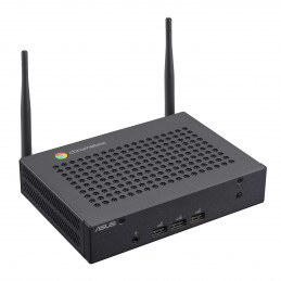 ASUS Chromebox CF40-BC012UN Intel® Celeron® N N4500 8 GB LPDDR4x-SDRAM 64 GB eMMC ChromeOS Mini PC musta