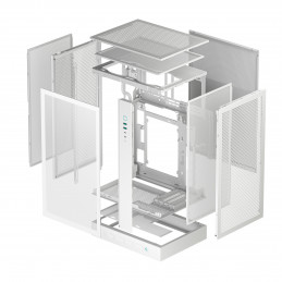 DeepCool CH270 Digital WH Mini Tower Valkoinen
