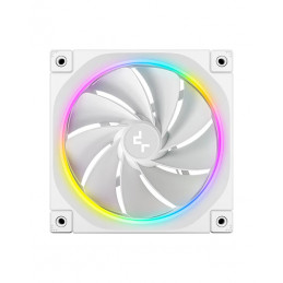 DeepCool FL12R Tietokonekotelo Tuuletin 12 cm Valkoinen 1 kpl